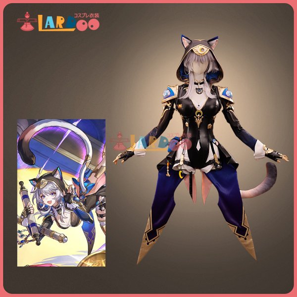 画像1: 崩壊スターレイル HonkaiStarRail サフェル  Cipher  高品質版 コスプレ衣装/ウィッグ/靴  コスチューム (1)