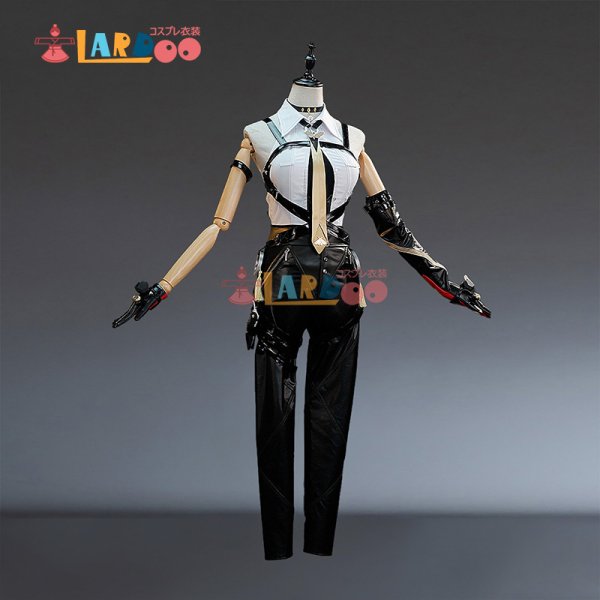 画像4: ゼンレスゾーンゼロ ゼンゼロ ZZZ イヴリン-Evelyn  高品質版 コスチューム コスプレ衣装/ウィッグ (4)
