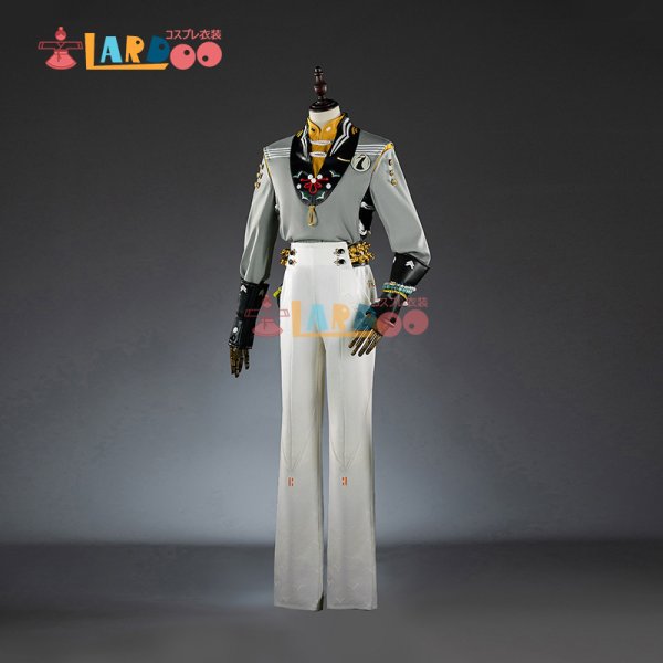 画像2: ゼンレスゾーンゼロ ゼンゼロ ZZZ  アキラ  Wise「蒼穹に響く鶴鳴」コスチューム コスプレ衣装/ウィッグ (2)