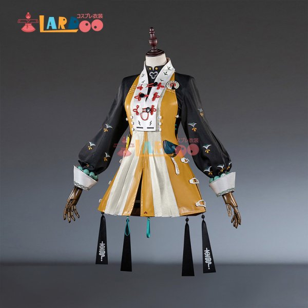 画像2: ゼンレスゾーンゼロ ゼンゼロ ZZZ  リン Belle「暁天に響く鈴」コスチューム コスプレ衣装/ウィッグ (2)