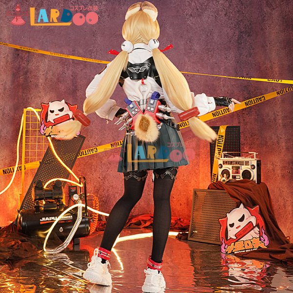 画像3: ゼンレスゾーンゼロ ゼンゼロ ZZZ  アリス・タイムフィールド Alice Tymefield コスチューム コスプレ衣装/ウィッグ/靴 (3)