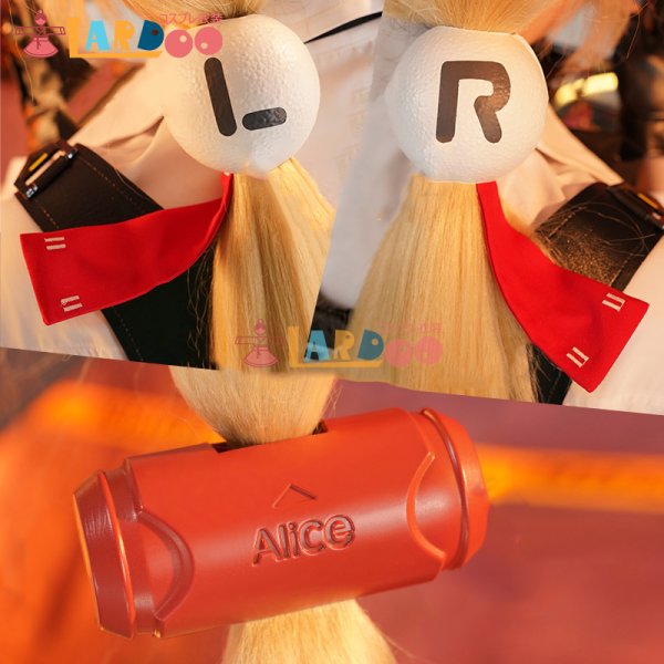 画像8: ゼンレスゾーンゼロ ゼンゼロ ZZZ  アリス・タイムフィールド Alice Tymefield コスチューム コスプレ衣装/ウィッグ/靴 (8)