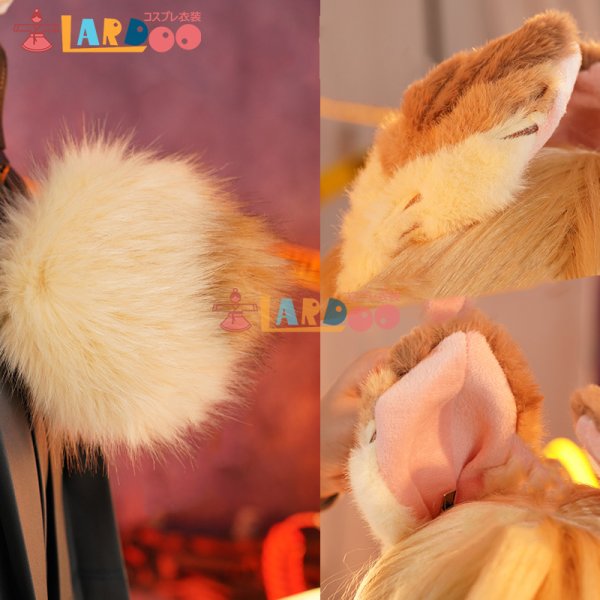 画像9: ゼンレスゾーンゼロ ゼンゼロ ZZZ  アリス・タイムフィールド Alice Tymefield コスチューム コスプレ衣装/ウィッグ/靴 (9)