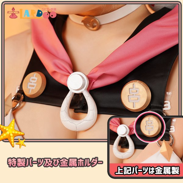 画像5: ゼンレスゾーンゼロ ゼンゼロ ZZZ アリス・タイムフィールド 「タイム香る海辺」 水着 コスチューム コスプレ衣装/ウィッグ (5)