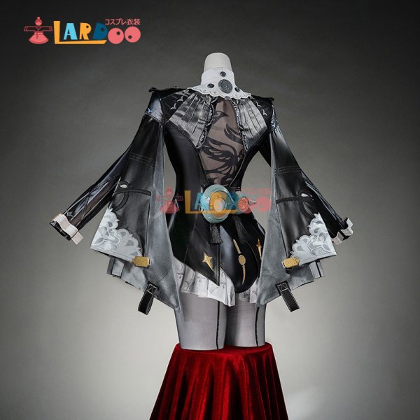 画像3: ゼンレスゾーンゼロ ZZZ ゼンゼロ 儀玄 イーシェン「墨まとう影の足跡」コスチューム コスプレ衣装 (3)