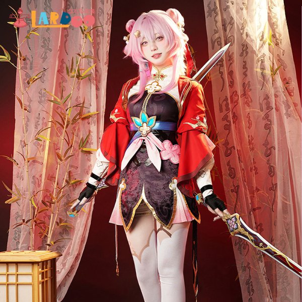 画像2: 崩壊:スターレイル HonkaiStarRail   三月なのか・巡狩  コスチューム コスプレ衣装/ウィッグ/靴 (2)