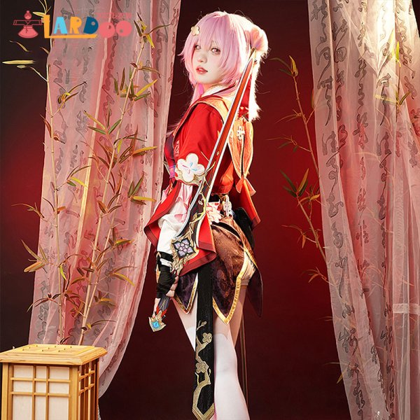 画像4: 崩壊:スターレイル HonkaiStarRail   三月なのか・巡狩  コスチューム コスプレ衣装/ウィッグ/靴 (4)