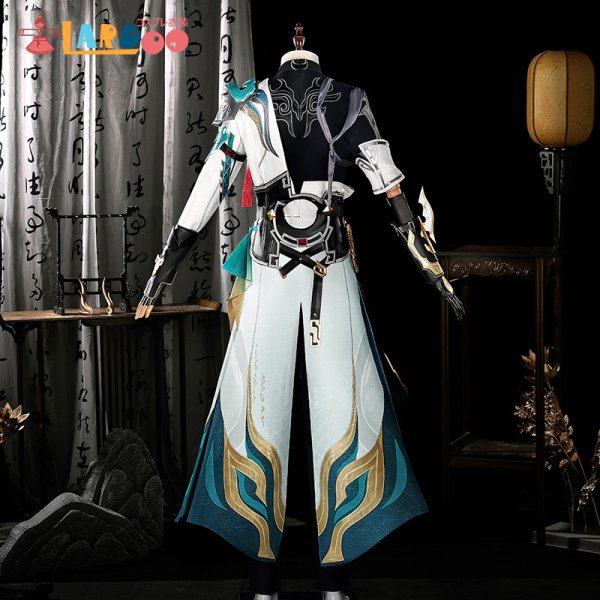 画像2: 崩壊スターレイル HonkaiStarRail  丹恒・騰荒 Dan Heng・Permansor コスチューム コスプレ衣装/ウィッグ/靴 (2)