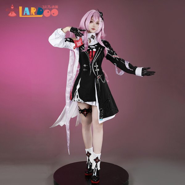 画像1: 崩壊スターレイル HonkaiStarRail  三月なのか 長夜月  Evernight  コスチューム コスプレ衣装/ウィッグ/靴 (1)