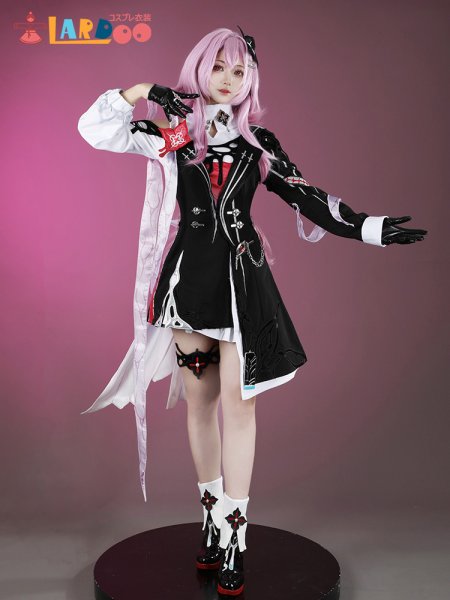 画像4: 崩壊スターレイル HonkaiStarRail  三月なのか 長夜月  Evernight  コスチューム コスプレ衣装/ウィッグ/靴 (4)