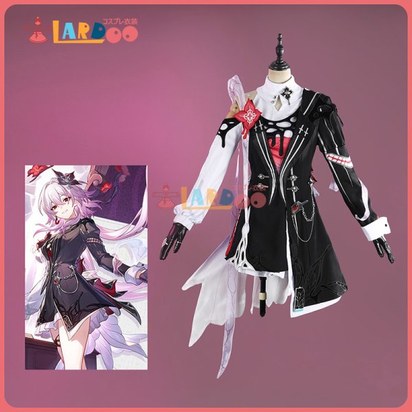 画像6: 崩壊スターレイル HonkaiStarRail  三月なのか 長夜月  Evernight  コスチューム コスプレ衣装/ウィッグ/靴 (6)