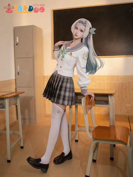 画像2: 崩壊:スターレイル HonkaiStarRail ホタル「春の贈り物」 コスチューム コスプレ衣装/ウィッグ (2)