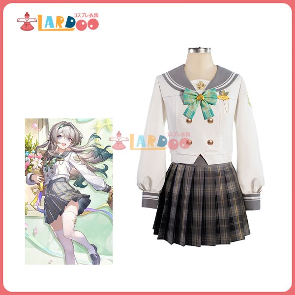 画像5: 崩壊:スターレイル HonkaiStarRail ホタル「春の贈り物」 コスチューム コスプレ衣装/ウィッグ (5)