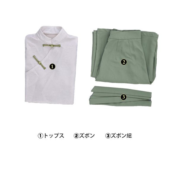 画像6: 羅小黒戦記２  ぼくらが望む未来 ルーイエ 師姉 鹿野 20歳  ロシャオヘイセンキ コスチューム コスプレ衣装 (6)