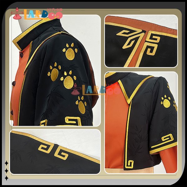 画像3: 羅小黒戦記２  ぼくらが望む未来 西木子 シームーズ  ロシャオヘイセンキ コスチューム コスプレ衣装/ウィッグ (3)