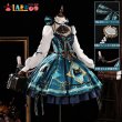 画像1: 原神 Genshin リネット 韓国カフェコラボ  コスチューム コスプレ衣装/ウィッグ (1)