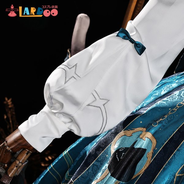 画像4: 原神 Genshin リネット 韓国カフェコラボ  コスチューム コスプレ衣装/ウィッグ (4)