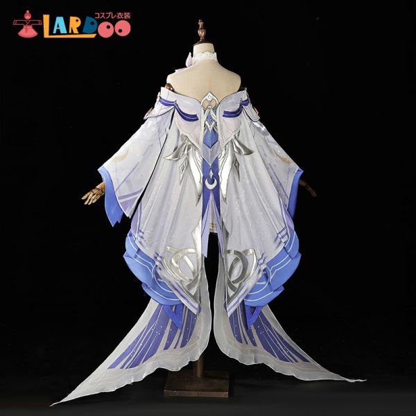 画像2: 【在庫あり】原神 Genshin ナド・クライ 「少女」コロンビーナ Columbina  コスチューム 通常版 コスプレ衣装 (2)