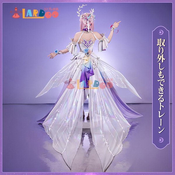 画像3: 崩壊スターレイル HonkaiStarRail キュレネ（記憶・氷）コスチューム 通常版 コスプレ衣装/ウィッグ/靴 (3)