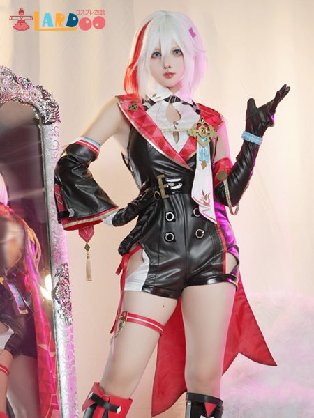 画像4: 崩壊:スターレイル HonkaiStarRail  トパーズ  Topaz コスチューム コスプレ衣装/ウィッグ/靴 (4)
