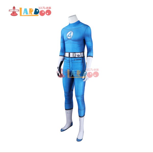 画像3:  ファンタスティック4：ファースト・ステップ Mister Fantastic/ミスター・ファンタスティック 全身タイツ Bodysuit ボディスーツ  コスチューム コスプレ衣装 (3)