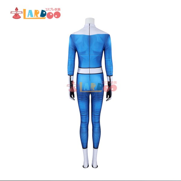画像6:  ファンタスティック4：ファースト・ステップ インビジョブル・ウーマン/Invisible Woman 全身タイツ Bodysuit ボディスーツ  コスチューム コスプレ衣装 (6)