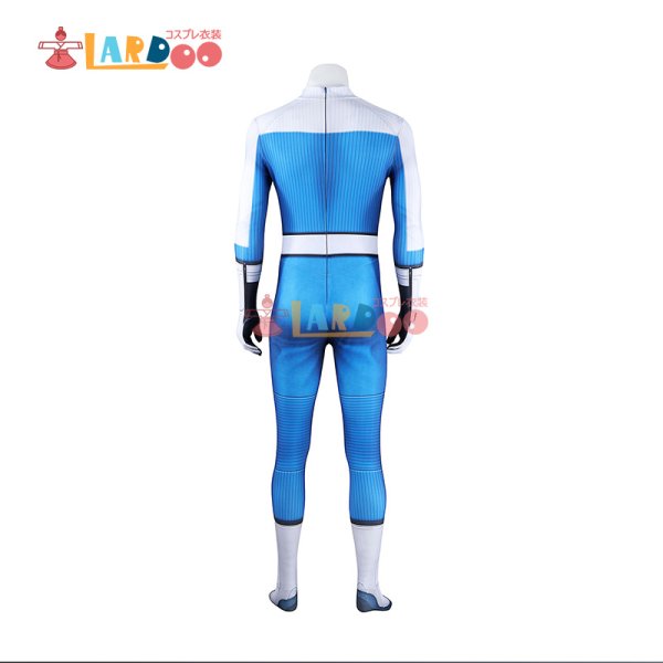 画像2: ファンタスティック4：ファースト・ステップ Human Torch/ヒューマン・トーチ 全身タイツ Bodysuit ボディスーツ  コスチューム コスプレ衣装 (2)