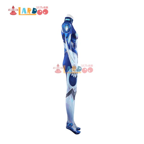 画像4: マーベルライバルズ   インビジブル・ウーマン  ファンタスティック4   Marvel Rivals  The Fantastic Four  Invisible Woman 全身タイツ ボディスーツ コスチューム コスプレ衣装 (4)