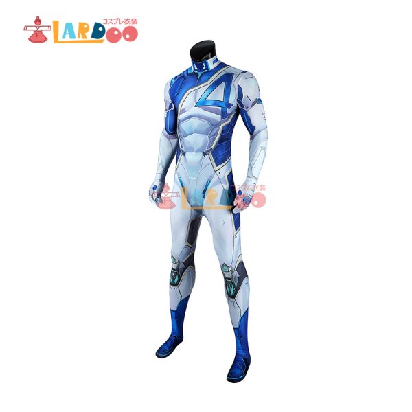 画像3:  マーベル・ライバルズ Marvel Rivals ファンタスティック4：ファースト・ステップ Mister Fantastic/ミスター・ファンタスティック 全身タイツ Bodysuit ボディスーツ  コスチューム コスプレ衣装 (3)