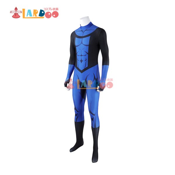 画像5: インビンシブル  無敵のヒーロー シーズン3  マーク グレイソン mark grayson 全身タイツ ボディスーツ コスチューム コスプレ衣装 (5)