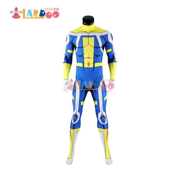 画像4: インビンシブル  無敵のヒーロー シーズン3 The Immortal 全身タイツ Bodysuit ボディスーツ  コスチューム コスプレ衣装 (4)