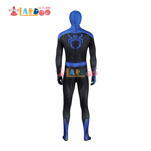 画像3: スパイダーマン2 ニューブルー・スーツ Spider-Man2  New Blue Suit 全身タイツ Bodysuit ボディスーツ コスチューム コスプレ衣装 (3)