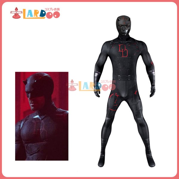画像1: 『デアデビル：ボーン・アゲイン』Season2 Daredevil：Born Again マシュー・”マット”・マードック/ Matthew "Matt" Murdock  全身タイツ ボディスーツ コスチューム コスプレ衣装 (1)