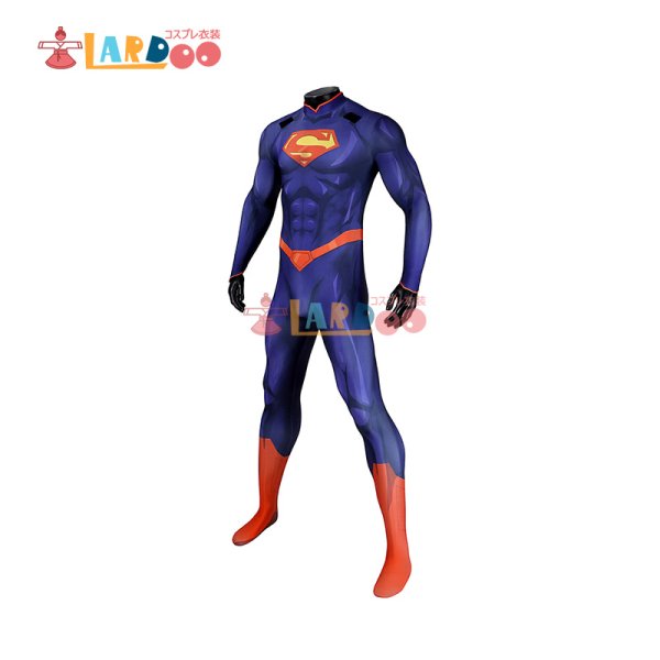 画像8: THE NEW 52! ニュー52 スーパーマン 52superman 全身タイツ Bodysuit ボディスーツ コスチューム コスプレ衣装 (8)