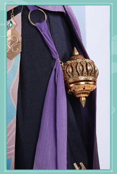 画像10: 【三分妄想】原神 Genshin 「降魔大聖」 魈  ショウ  Xiao コスプレ衣装/ウィッグ/靴 コスチューム (10)