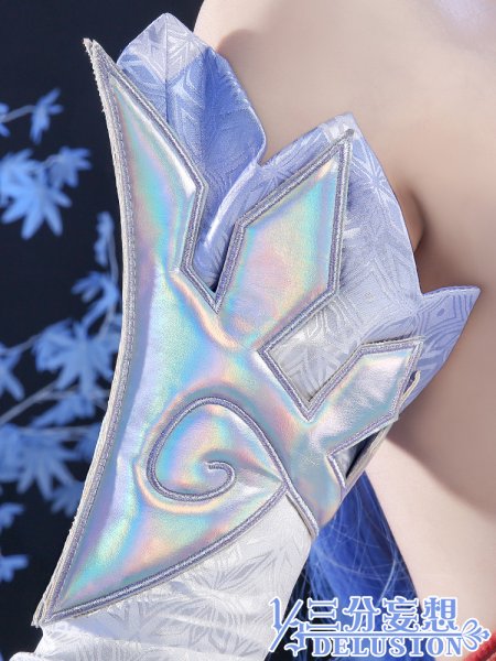 画像10: 【三分妄想】原神 Genshin 甘雨  かんう  コスプレ衣装/ウィッグ/靴  コスチューム  (10)