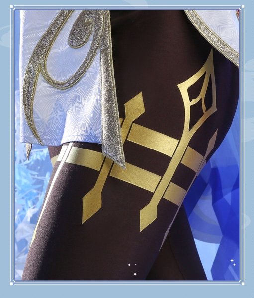 画像14: 【三分妄想】原神 Genshin 甘雨  かんう  コスプレ衣装/ウィッグ/靴  コスチューム  (14)