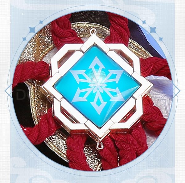 画像17: 【三分妄想】原神 Genshin 甘雨  かんう  コスプレ衣装/ウィッグ/靴  コスチューム  (17)