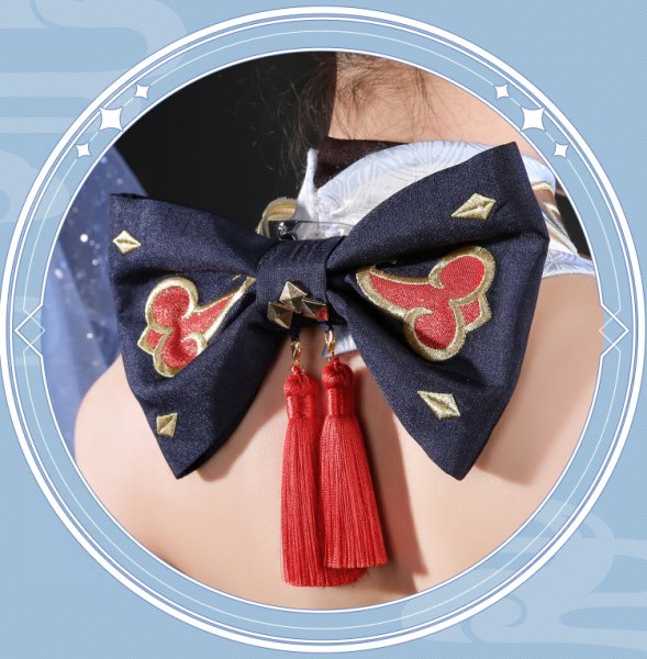 画像9: 【三分妄想】原神 Genshin 甘雨  かんう  コスプレ衣装/ウィッグ/靴  コスチューム  (9)