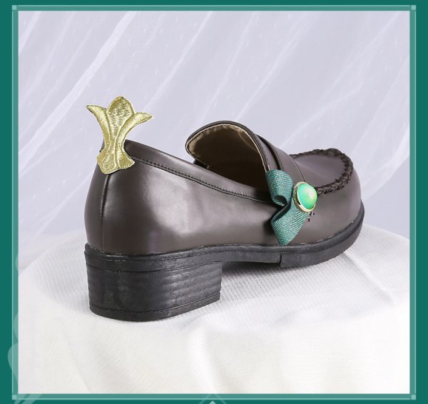 画像21: 【三分妄想】原神 Genshin ウェンティ Venti  コスチューム  金属パーツ版  コスプレ衣装/ウィッグ/靴 (21)