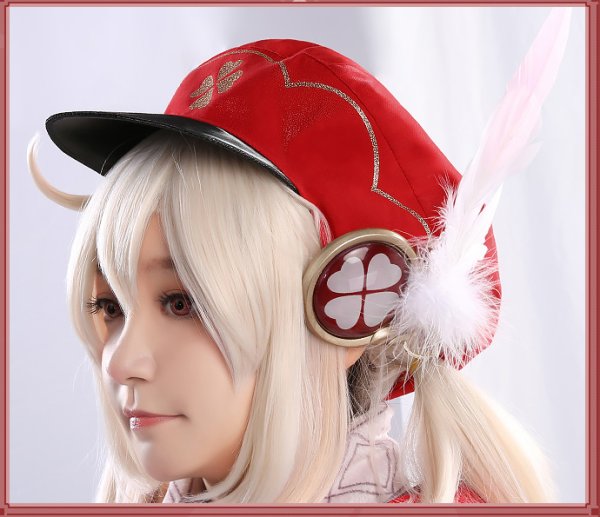 画像12: 【三分妄想】原神 Genshin クレー Klee コスプレ衣装/ウィッグ/靴 コスチューム (12)