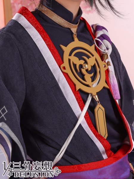 画像3: 【三分妄想】原神 Genshin  スカラマシュ  Scaramouche  コスプレ衣装/ウィッグ/下駄  コスチューム  (3)