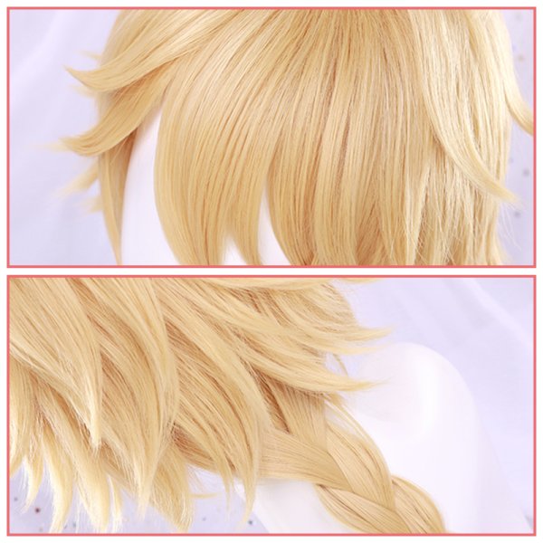 画像18: 【三分妄想】原神 Genshin  旅人空  Aether コスプレ衣装/ウィッグ/靴  コスチューム  (18)