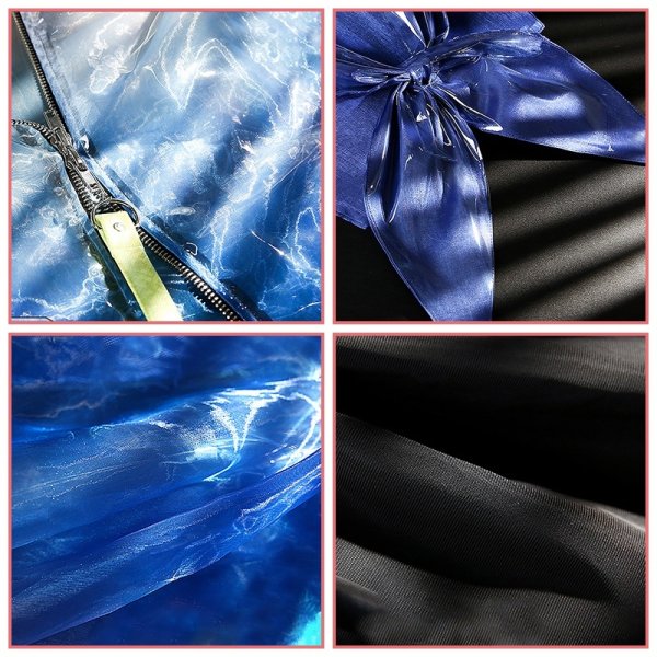 画像10: 【三分妄想】アークナイツ 水月  ミズキ コスチューム コスプレ衣装/ウィッグ (10)