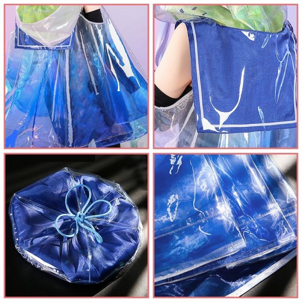 画像8: 【三分妄想】アークナイツ 水月  ミズキ コスチューム コスプレ衣装/ウィッグ (8)