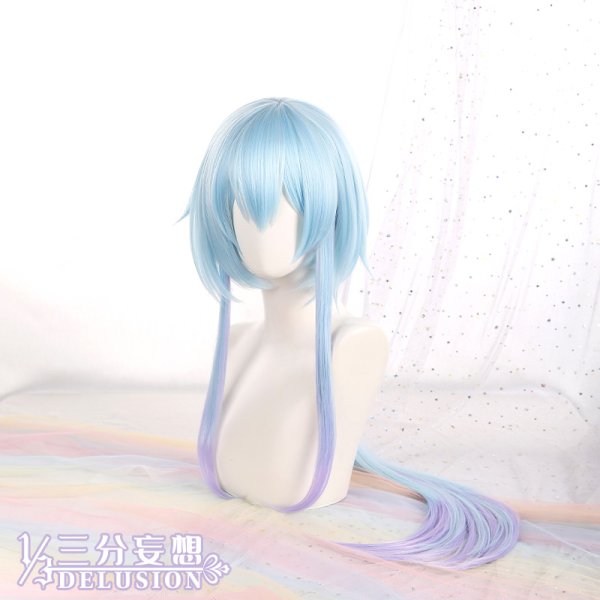 画像13: 【三分妄想】アークナイツ 水月  ミズキ コスチューム コスプレ衣装/ウィッグ (13)