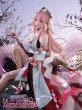 画像1: 【三分妄想】原神 Genshin  八重神子 やえみこ リメイク版  コスプレ衣装/ウィッグ/靴  コスチューム  (1)