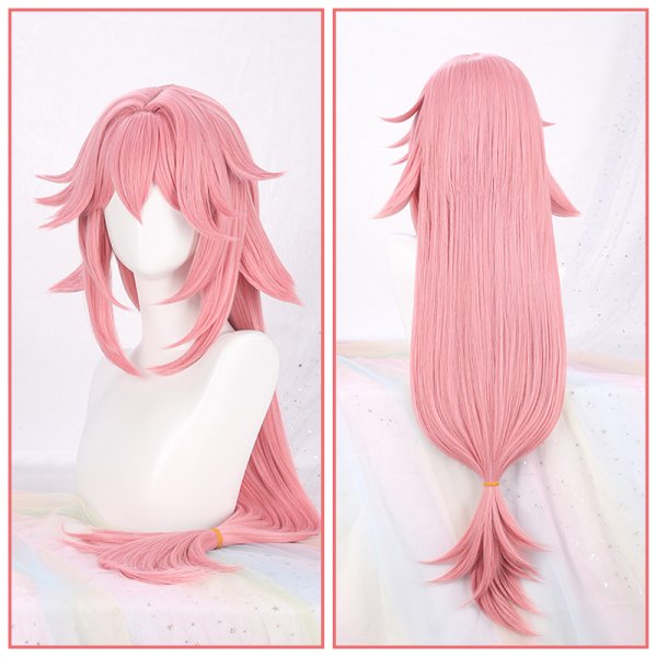 画像9: 【三分妄想】原神 Genshin  八重神子 やえみこ リメイク版  コスプレ衣装/ウィッグ/靴  コスチューム  (9)