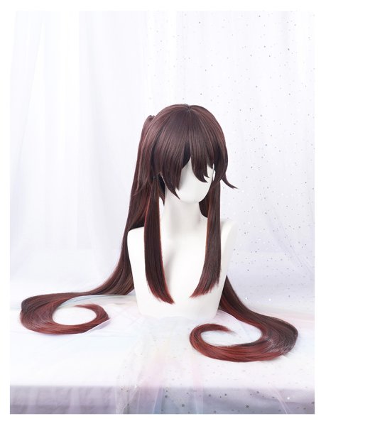 画像8: 【三分妄想】原神 Genshin 胡桃 フータオ リメイク版 コスプレ衣装/ウィッグ/靴  コスチューム  (8)