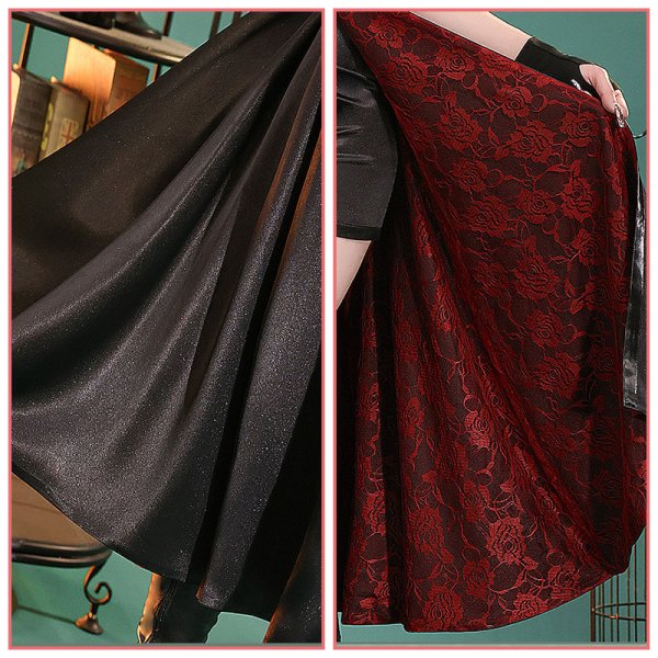 画像10: 【三分妄想】SPY×FAMILY スパイファミリー  ヨル・フォージャー  いばら姫  コスチューム コスプレ衣装/ウィッグ (10)